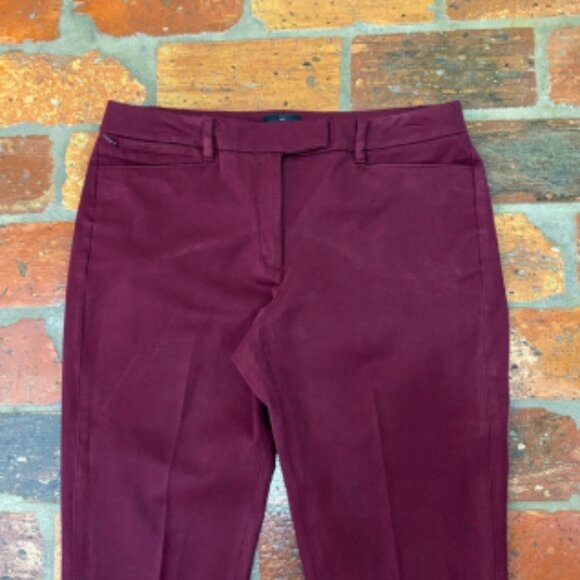 White House Black Market burgundy ankle pants size 10 - Picture 5 of 16